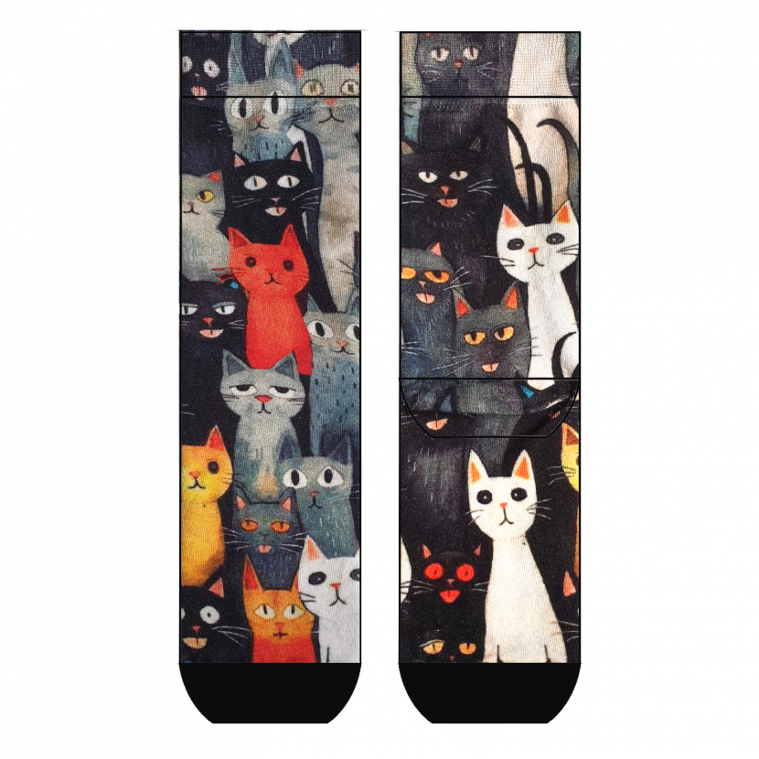 Cool 7 - Unisex One Size (41/46) - Print Socken - Runddruck Motiv: C5449